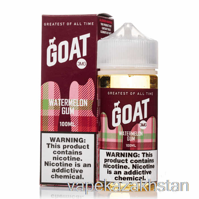 Vape Smoke Watermelon Gum - Goat E-Liquid - 100mL 6mg